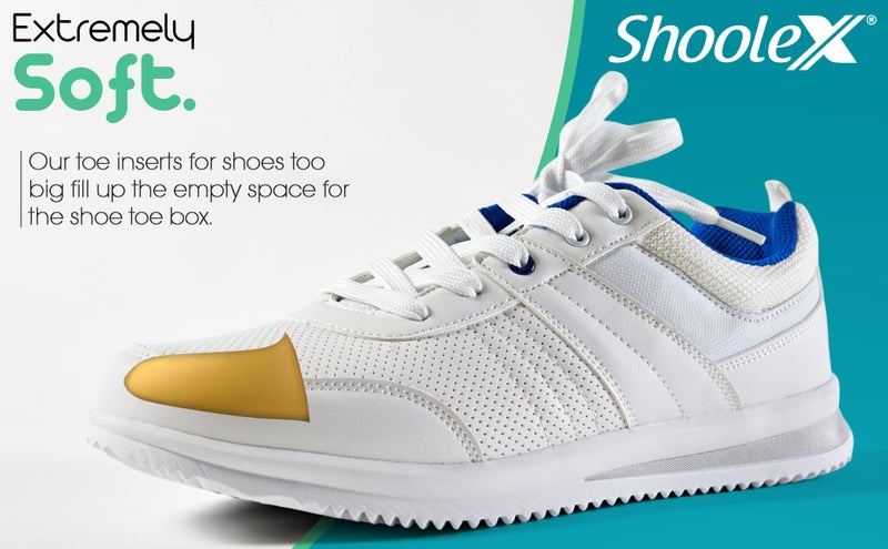 Shoolex, Big Shoe Filler, Unisex Shoe Inserts To Make Big Shoes Fit, Medium - Image 5